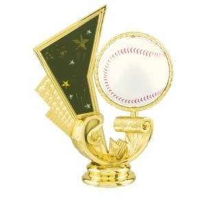  4 1/2 Baseball Trophy Spinning Figure Trophy Sports 