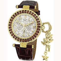 Disney Radiance Tinker Bell Womens Crystal Watch  Overstock
