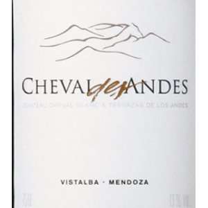  2006 Terrazas Des Andes Cheval Blanc 750ml Grocery 