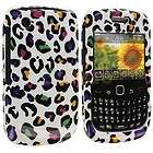   Leopard White Case Cover for Blackberry Curve 9330 9300 3G 8520 8530