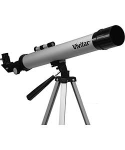 Vivitar 50x/100x Refractor Telescope with Tripod  Overstock