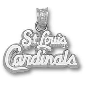 Sterling Silver ST LOUIS CARDINALS 7/16  Sports 