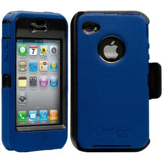 Otterbox Defender Universal Case+Clip iPhone 4G 4S BLUE  