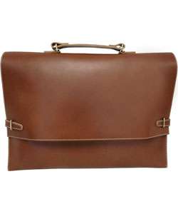 Amerileather Professional Slim Leather Briefcase  Overstock