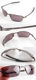   Square Wire Mens Sunglasses MPH Dark Pewter Gray 100% Authentic  