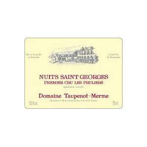 Domaine Taupenot merme Nuits St. Georges 1er Cru Les Pruliers 2008 