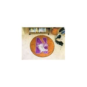  Northwestern Wildcats Basketball Mat