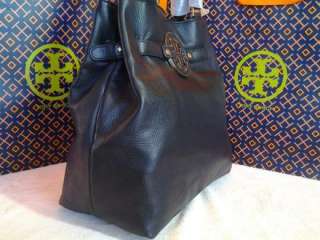 2012 NEW Auth TORY BURCH Amanda Tote Handbag Purse Black No Reserve 