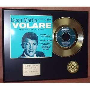  DEAN MARTIN GOLD 45 RECORD PICTURE SLEEVE LIMITED EDITION 