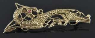  here is a lovely Irish vintage estate dragon brooch by The Irish 