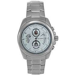 Citizen Mens Chronograph Stainless Steel Watch  Overstock