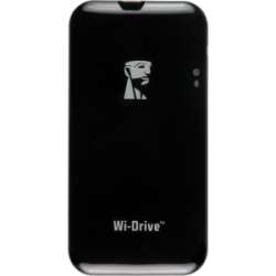 Kingston Wi Drive 16 GB External Network Flash Drive   Black 