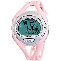Timex Womens Ironman iControl Pink Resin Strap Watch  