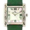 Lucien Piccard Marquise Green Sapphire Watch