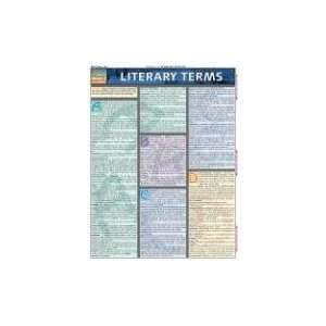  Literary Terms (Quickstudy Academic) (9781572225886) Inc 