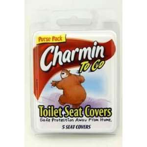  Charmin To Go Toilet Seat Covers Case Pack 24: Everything 