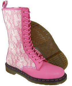 Dr. Martens MODS Lace Womens Pink/ White Boots  Overstock