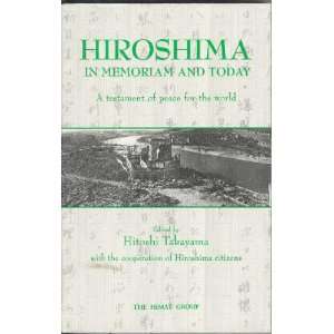  Testament of Peace for the World Hitoshi Takayama  Books