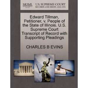  Edward Tillman, Petitioner, v. People of the State of 