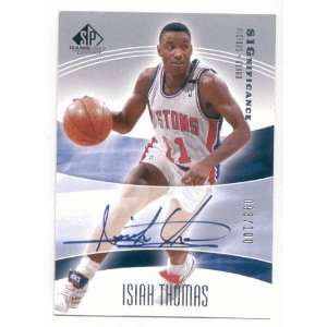  2004 05 Upper Deck SP Game Used Edition Isiah Thomas 