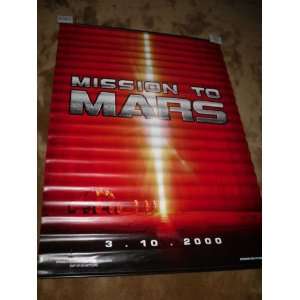  MISSION TO MARS Movie Theater Display Banner Everything 
