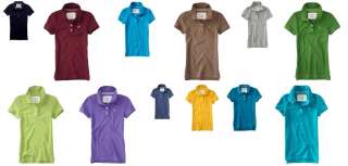 Womens AEROPOSTALE A87 3 Button Placket Polo Shirt NWT  