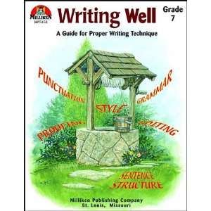  Writing Well   Grade 7 A Guide for Proper Writing 