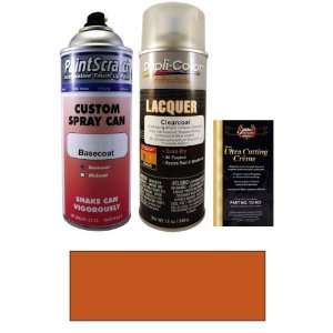  12.5 Oz. Inferno Orange Metallic Spray Can Paint Kit for 