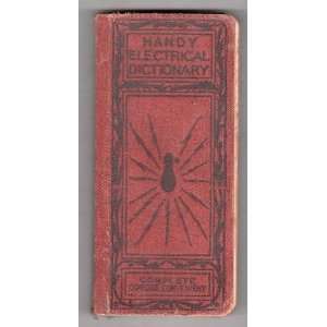  Handy Electrical Dictionary W. L. Weber Books