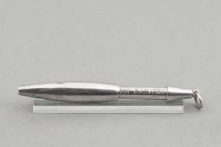 Vintage sterling silver pocket size telescope pencil  
