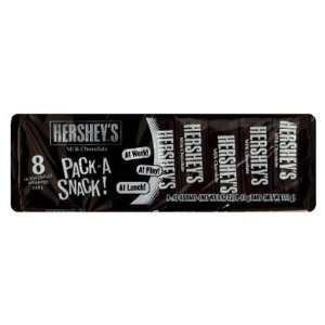 Hersheys Milk Chocolate Pack A Snack Individual Bars 8 pk (Pack of 24 