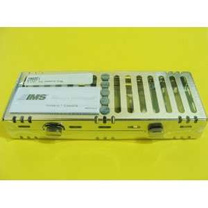 Dental 5 Instrument Cassette Box Surgical Gray IM6051 Hu Friedy New