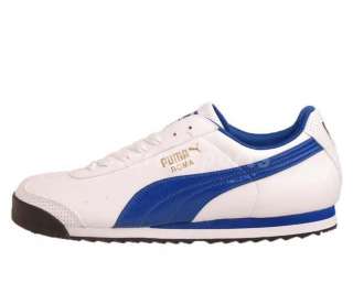 Puma Roma CV White Blue 2011 New Unisex Soccer Shoes NIB 35263204 