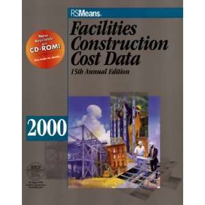  Facilities Construction Cost Data, 2000 (9780876295526) R 