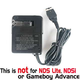 Travel AC Wall+Car Charger For Nintendo DS Gameboy Advance SP NDS GBA 
