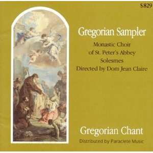   Gregorian Chant The Monks and Their Music) Gregorian Chant