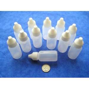 Plastic Dropping Bottles, 30ml, 12 pack  Industrial 