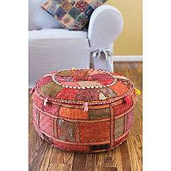 Traditional Indian Poufs (Set of 2)  