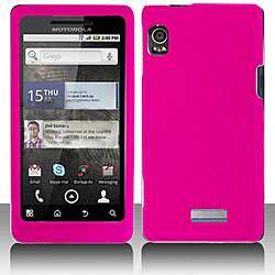 Motorola Droid 2 Hot Pink Snap on Protective Case Cover  Overstock 