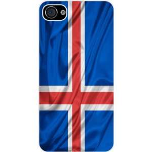  Rikki KnightTM Iceland Flag White Hard Case Cover for 