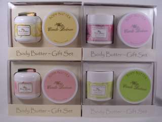Camille Beckman Body Butter Gift Set Vanilla,Camille,Lime Leave,Silver 