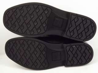 Mens shoes black Nunn Bush 12 M wing tips leather dress oxfords  