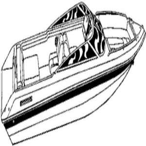  Carver Covers and Tops 77015P BOAT COVER V15 OB SD 