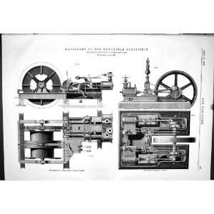 Engineering 1887 Machinery Newcastle Exhibition Grange Iron Company 
