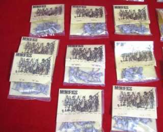 18 Packages 15mm Minifigs Unpainted Various European Wars Present 