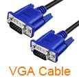 15 Pin HD SVGA VGA Male to Female M F Connecter Adapter  