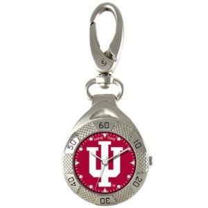 Indiana Hoosiers Game Time Grand Stand NCAA Clip On Watch:  