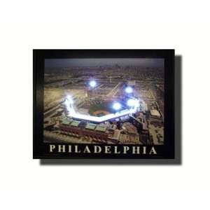  Philadelphia Baseball Stadium Lighted Poster Philadelphia Baseball 