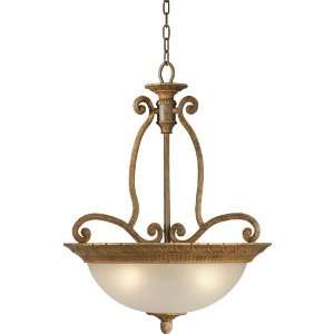  Forte Lighting 2433 04 17 Chestnut Traditional / Classic 