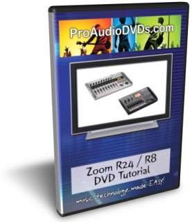 Zoom R24 DVD Video Tutorial Manual Help  